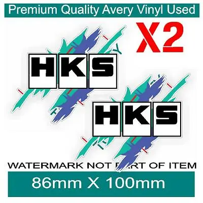 $5.50 • Buy HKS Performance Decal Sticker Retro Vintage JDM JAPAN DRIFT SLAP DECALS STICKERS