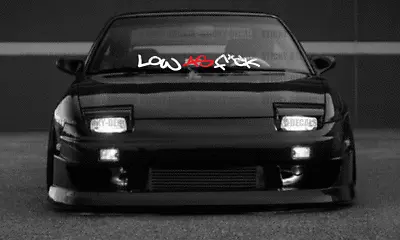 Low As Fck Windshield Banner Decal Sticker Kdm Life Rally Drift Race  • $9.99