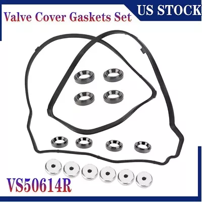 VS50614R Valve Cover Gasket For 02-13 Acura Honda 2.0 2.4 K20A2 K20A3 K20Z1 • $18.49