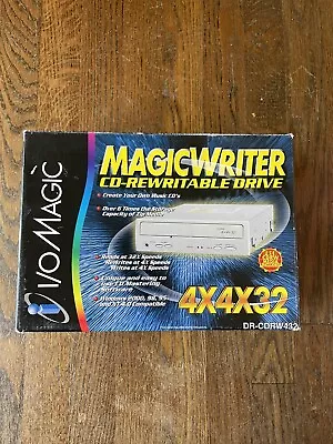 MagicWriter CD-Rewritable Drive By I/O Magic Sealed CDs • $24.89