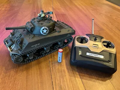 RC Tank 1/24 IR Battle System VS Tank Pro - Sherman M4A3 • $160