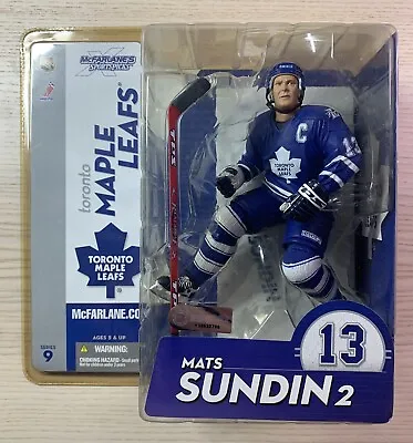Mcfarlane Series 9 Toronto Maple Leafs Mats Sundin 2 Figure • $19.99