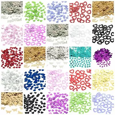 £8.99 • Buy Bulk Buy - 12 Packs Party Foil Table Confetti Xmas / Wedding / Engagement / Baby