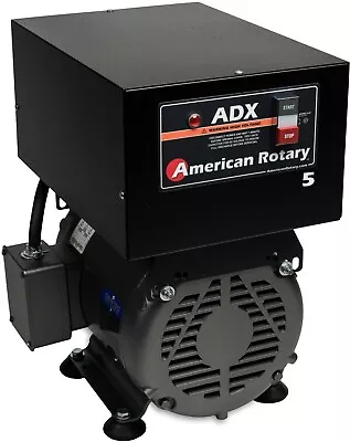 American Rotary Phase Converter  ADX5F 5 HP Floor 1 To 3 Phase CNC Extreme Duty  • $965