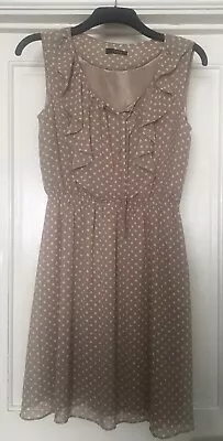 Ladies Polka Dot Dress By Quiz Size 12 • £0.99