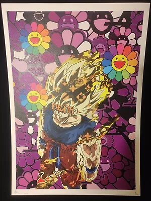 Dragon Ball Super Saiyan Takashi Murakami Death NYC #AP/100 Art 世界限定100枚 罕有藝術作品 • $100