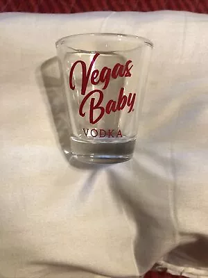 Vegas Baby Vodka Shot Glass • $9.99