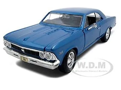 1966 Chevrolet Chevelle Ss 396 Blue 1/24 Diecast Model Car By Maisto 31960 • $17.99