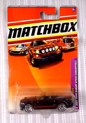 2007 Matchbox Ford Shelby Mustang GT500 Convertible NEW! • $6.95