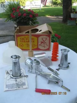 $39.99 • Buy Vintage Victorio Strainer Model 200 W/Box & Manual Complete Canning & Freezing