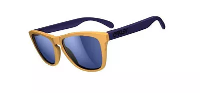 NEW Oakley Limited Ed Frogskins Aquatique Drop Off / Blue Iridium 24-362 • $99.95