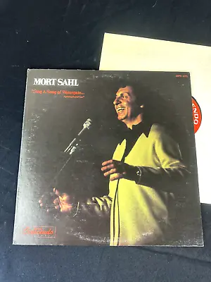 Mort Sahl  Sing A Song Of Watergate  LP Crescendo GNPS 2070 1973 USA Vinyl NM • $10.35