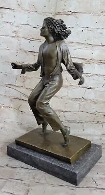 Michael Jackson Bronze Statues Male Metal Sculpture Home Decor Figurine Art NR • $349