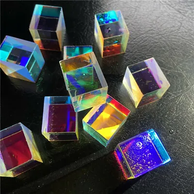 10PCS 2.2x2.15cm Defective Optical Dichroic X-Cube Prism RGB Combiner Splitter • $20.99