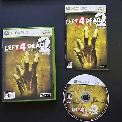 Left 4 Dead 2 - Microsoft XBOX 360 NTSC-J JAPAN Game Complete With Manual  • $49.95
