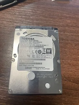 Toshiba MQ01ABF050 2.5  Hard Disk HDD 5400 RPM 500GB Laptop Hard Drive • £13.99