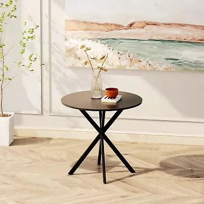 Modern Cross Leg Round Dining Coffee Table • $104.73