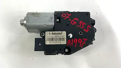 2008 Infinti G35S Sunroof Motor Assembly OEM 0178101-A7 • $39.99