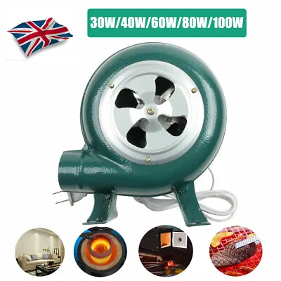 £25.69 • Buy 220V BBQ Blower Household Electric Fan Oven For Forging Furnace
