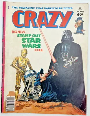 Crazy Magazine #32 December 1977 - Star Wars • $12