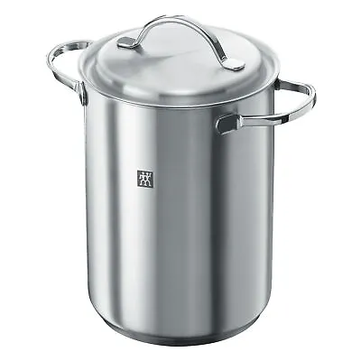 Zwilling Pasta Pot 24cm Tall Twin Stainless Steel 4.5 L Multipurpose Cooking • £24.99