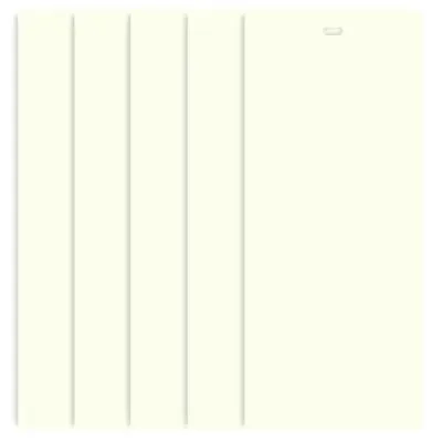 Vertical Blind Slats Vanes Replacement Blinds Off White 58.5 X 3.5 FREE SHIPPING • $24.99