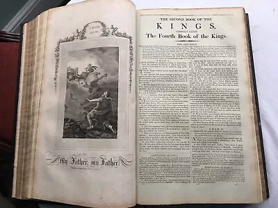 Very Large Heavy 1812 Georgian Holy Bible Excellent Condition  • £95