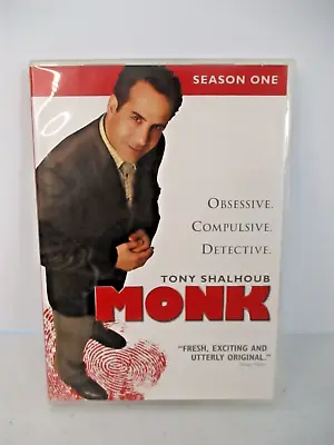 Monk - Season 1 (DVD 2004 4-Disc Set) Tony Shalhoub • $1.99