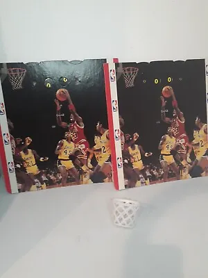 Vintage 1988 NBA Bas-Ket Miniature Basketball Board Game Jordan Bulls (PARTS) • $19.99