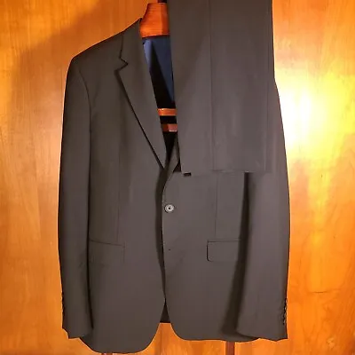 Paul Smith Suit 38R Made In Italy Wool  Mohair Black • $80