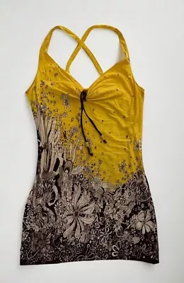 Miss Sixty Vtg Y2K Women's Dress Size S Floral  Made Italy • $27