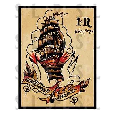 Sailor Jerry Rum Metal SIGN RETRO Kitchen GARAGE BAR PUB MAN CAVE • £3.95