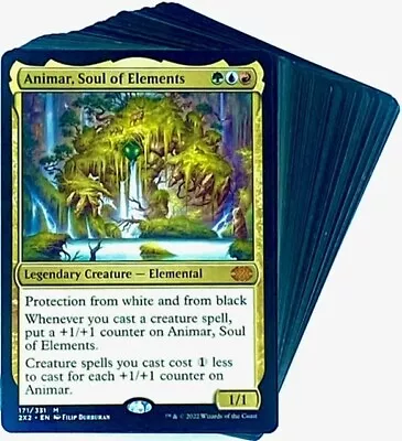 ***Custom Commander Deck*** Animar - Creature Tribal - Magic Card • $64.24