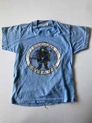 Return Of The Jedi Gamorrean Guard Vintage Kids Shirt Single Stitch Vintage Rare • $32.99
