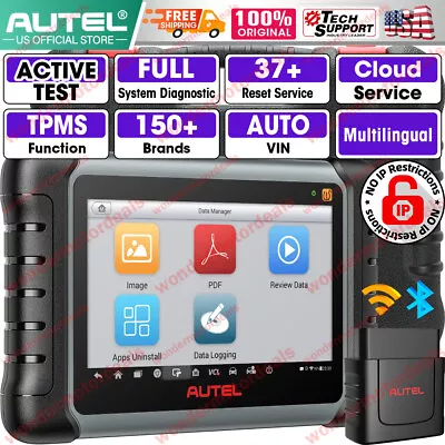 Autel MaxiCOM MK808S-TS OBD2 Scanner TPMS Programming Bidirectional All System • $590