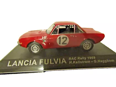 Ixo Deagostini 1/43 Lancia Fulvia Rac Rally 1969 Car • £14.95