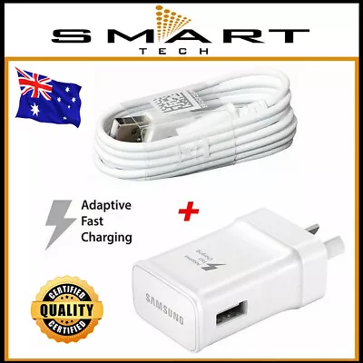 SAMSUNG Adaptive FAST AC Wall Charger For Galaxy S20 FE S21 S8 S9 S10e S22 Ultra • $11.95