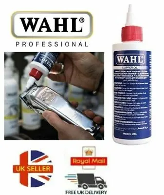 Wahl Clipper Oil 4 Oz / 118.3 Ml For Electric Hair Trimmer / Clippers & Shaver  • $13.38