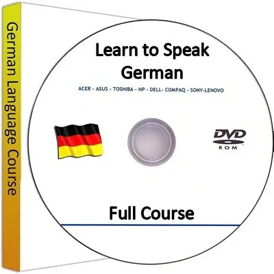 Learn How To Speak German Language Training Course CD DVD • £7.99