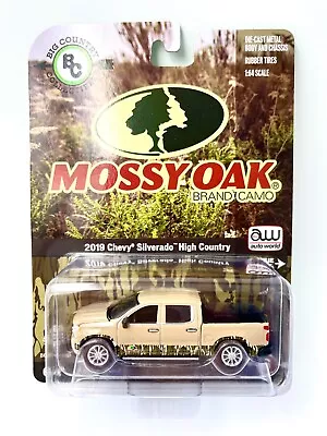 Auto World Big Country Collectibles Mossy Oak 2019 Chevy Silverado Pick Up 18 • $9.95