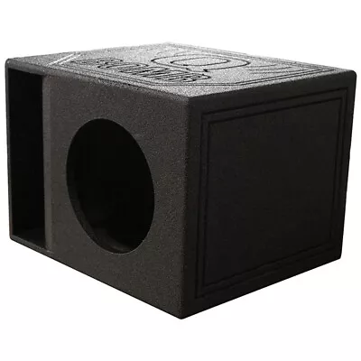 10 Inch 34 HZ KERF Ported Vented Subwoofer Box | 3/4  MDF + Textured Bed Liner • $109.95