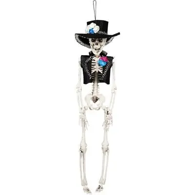 Boland Skeleton El Flaco Hanging Halloween Party Decoration - 40cm • £8.49