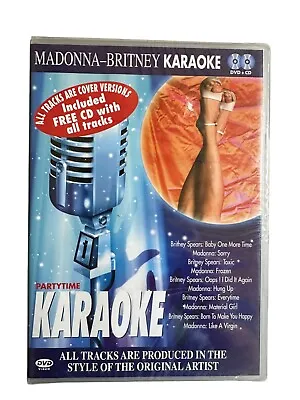 Madonna/Britney Spears Karaoke  [DVD & CD] (N11) • £3.39