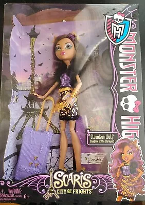 MONSTER HIGH Scaris City Of Frights Clawdeen Wolf G1 Doll Gift For Collector.NIB • $50