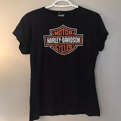 HARLEY DAVIDSON Motorcycles Smoky Mountain Maryville TN. Large Cotton 2010 • £24.10