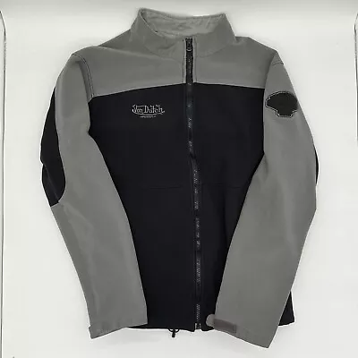 Von Dutch Originals Rayon Jacket Mens XL Black And Gray • $57.84