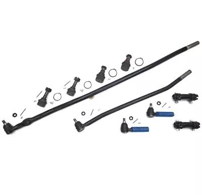 Ford F350 4x4 92 - 97 Lifetime Ball Joint Tie Rod Drag Link Sleeve Steering Kit • $399