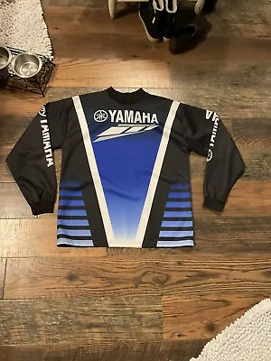 Vintage Yamaha Racing Motocross Jersey LS Shirt Adult M Or L Authentic • $39.99