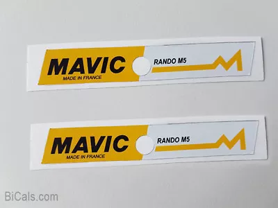 MAVIC RANDO M5 Decal Sticker For Rims - Silk Screen • $6.90