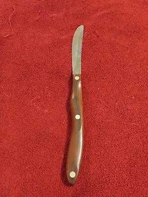 $15 • Buy Vintage Cutco Table Steak Knife 1059 , Serrated Brown Classic